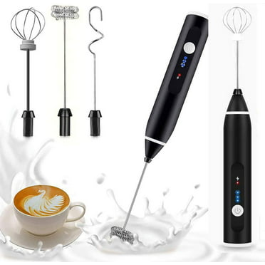 Dallfoll Coffee Frother Electric Whisk Milk Frother Handheld Milk Frothers USB